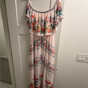 Jealous Tomato Multicolor Floral Maxi Dress